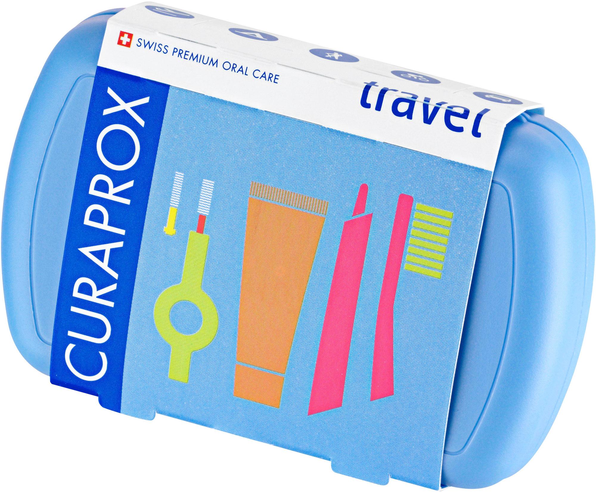Curaprox Travel Set Zahnbürste&Zahnpasta Be You Blau