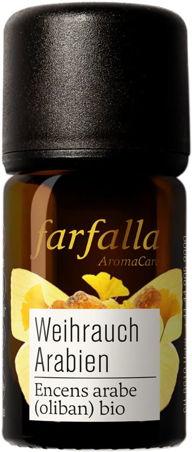 Farfalla Weihrauch Arabien bio Wildsammlung