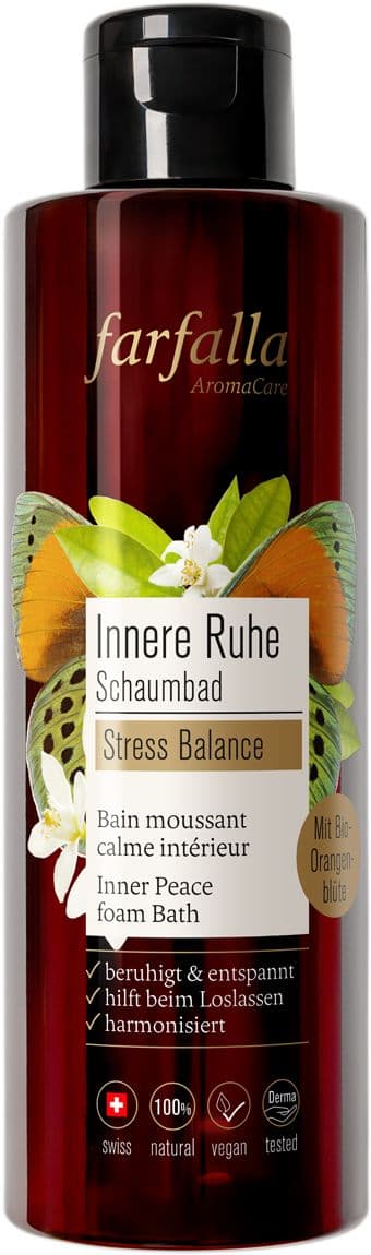 Farfalla Innere Ruhe Schaumbad Stress Balance