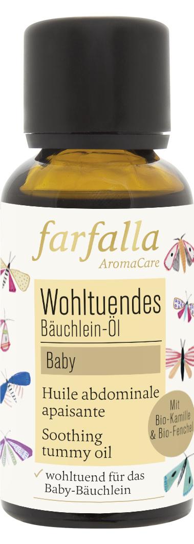 Farfalla Baby Fenchel Kamille Wohltuendes Bäuchleinöl