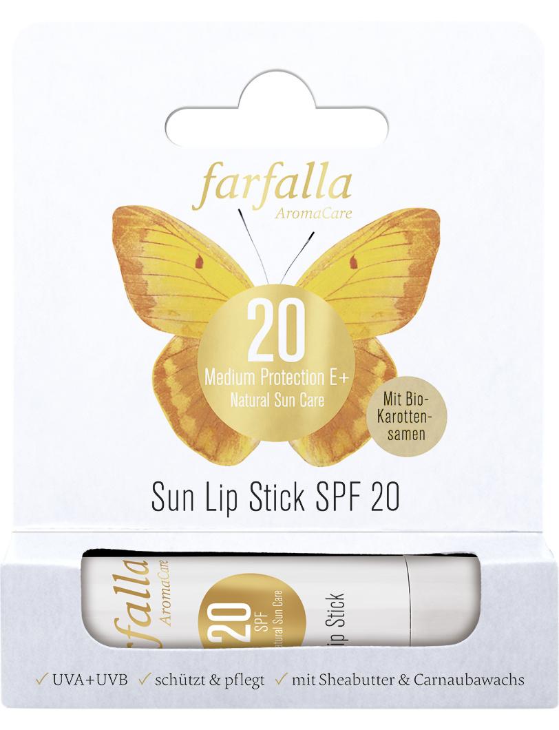 Farfalla Medium Protection E+ Sun Lip Stick SPF 20