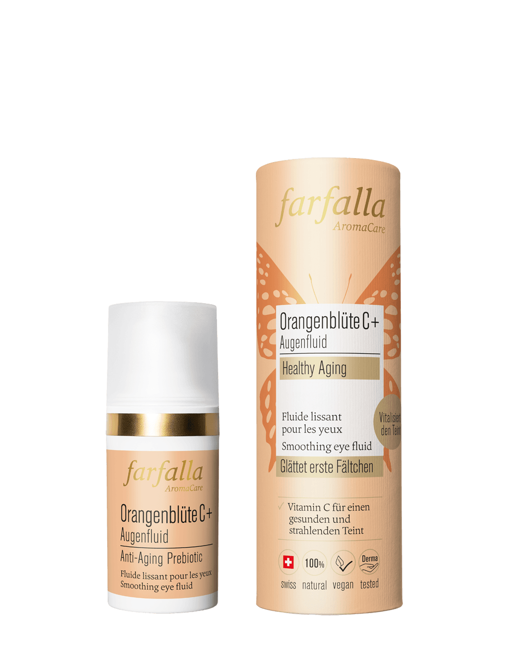 Farfalla Orangenblüte C+ Augenfluid, Healthy Aging