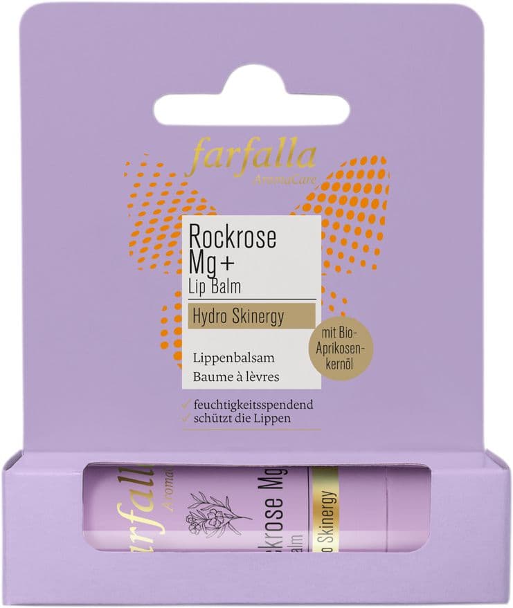 Farfalla Rockrose Mg+ Lip Balm Hydro Skinergy