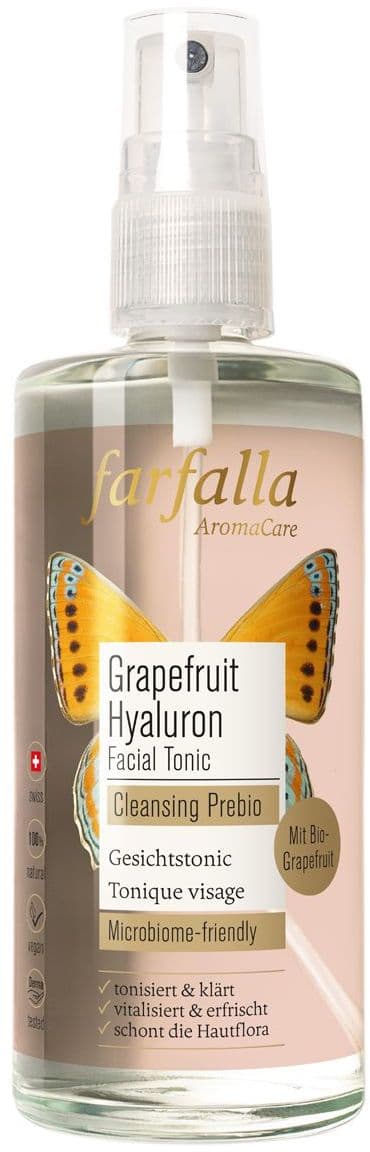 Farfalla Grapefruit Hyaluron Facial Tonic Cleansing Prebio