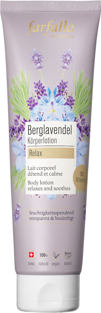 Farfalla Berglavendel RelaX Schön entspannt Körperlotion
