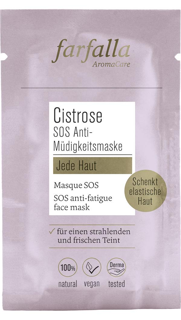 Farfalla Cistrose SOS Anti-Müdigkeitsmaske