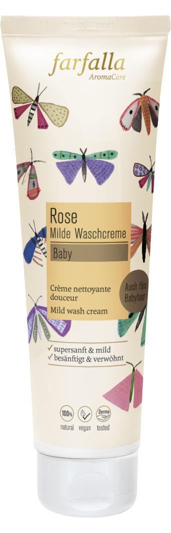 Farfalla Baby Rose Milde Waschcreme