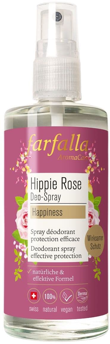 Farfalla Deo Spray Happiness Hippie Rose