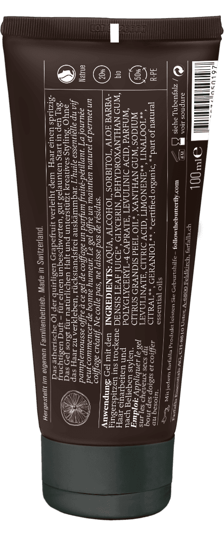Produktbild Farfalla Grapefruit Haargel 2 von 2