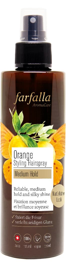 Farfalla Orange Styling Hairspray