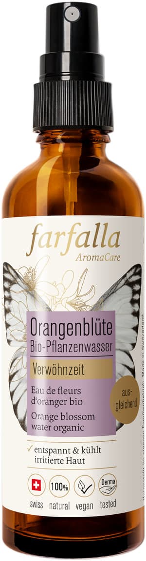 Farfalla Orangenblüte Bio-Pflanzenwasser