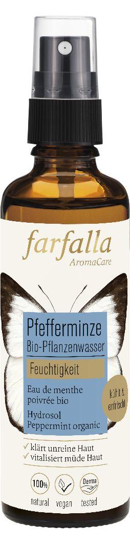 Farfalla Pfefferminze Bio-Pflanzenwasser