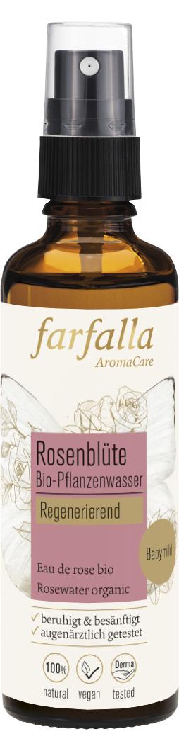 Farfalla Rosenblüte Bio-Pflanzenwasser