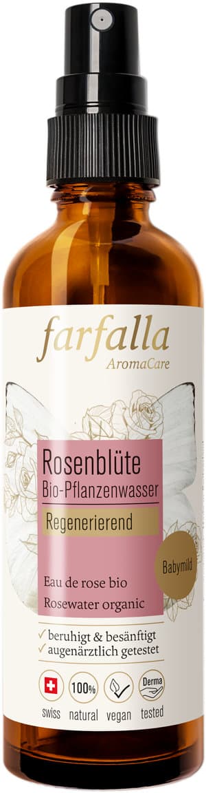 Farfalla Rosenblüte Bio-Pflanzenwasser