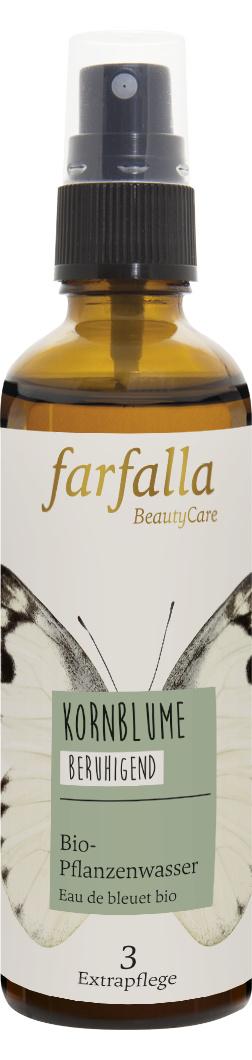 Farfalla Kornblume Bio-Pflanzenwasser