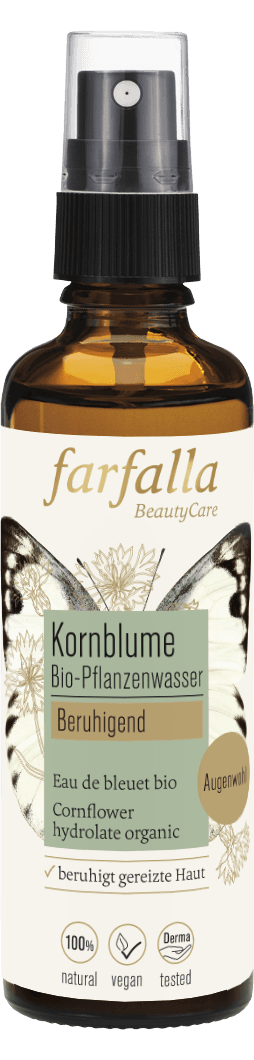 Farfalla Kornblume Bio-Pflanzenwasser