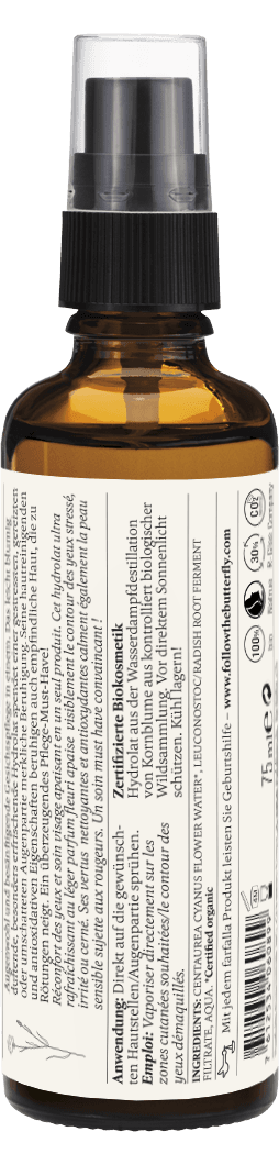 Produktbild Farfalla Kornblume Bio-Pflanzenwasser 2 von 2