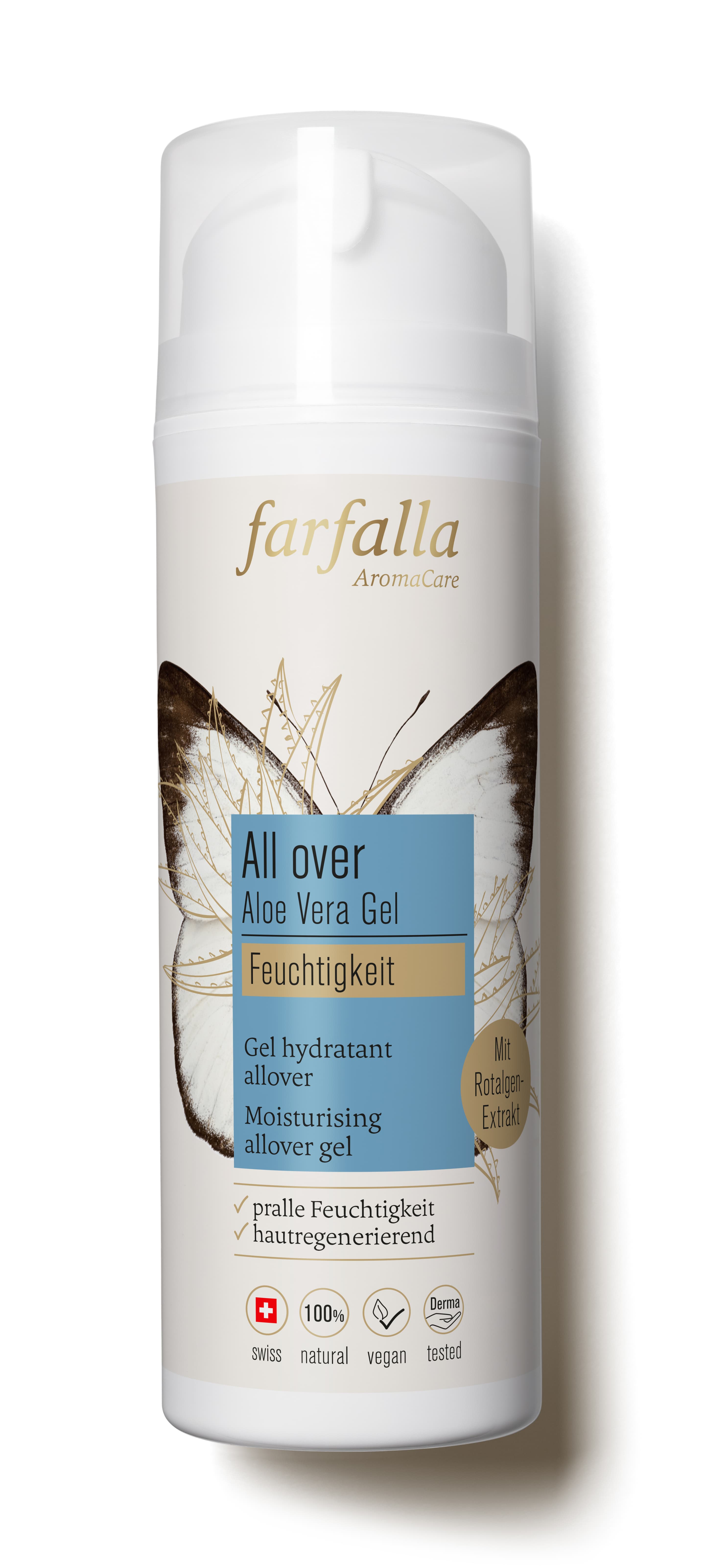 Farfalla Feuchtigkeitsspendendes Allover-Gel Aloe Vera