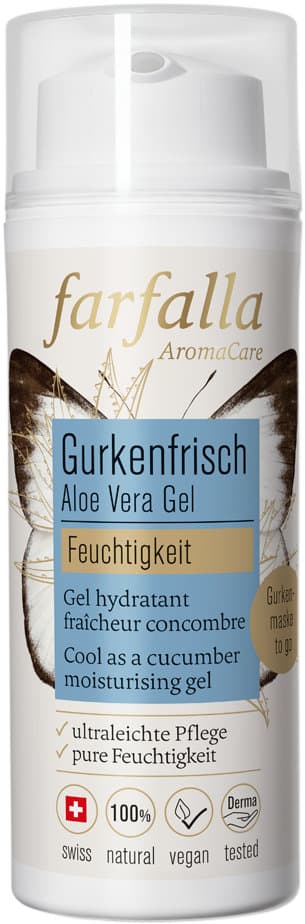 Farfalla Aloe Vera Gurkenfrisches Feuchtigkeitsge