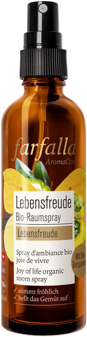 Farfalla Lebensfreude Bergamotte Lebensfreude Bio-Raumspray