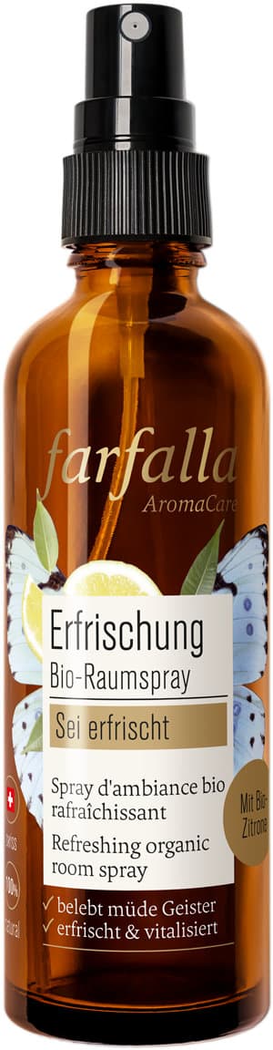 Farfalla Sei erfrischt Zitrone Erfrischender Bio-Raumspray