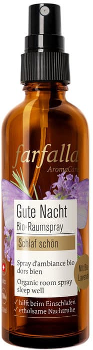 Farfalla schlaf schön Lavendel Gute Nacht Bio-Raumspray