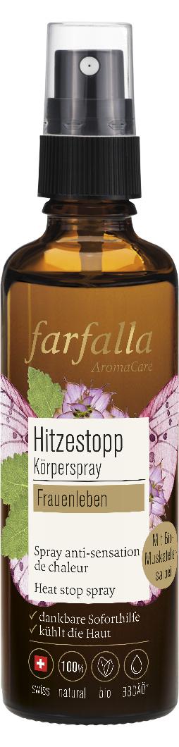 Farfalla Frauenleben Muskatellersalbei Hitzestopp Spray