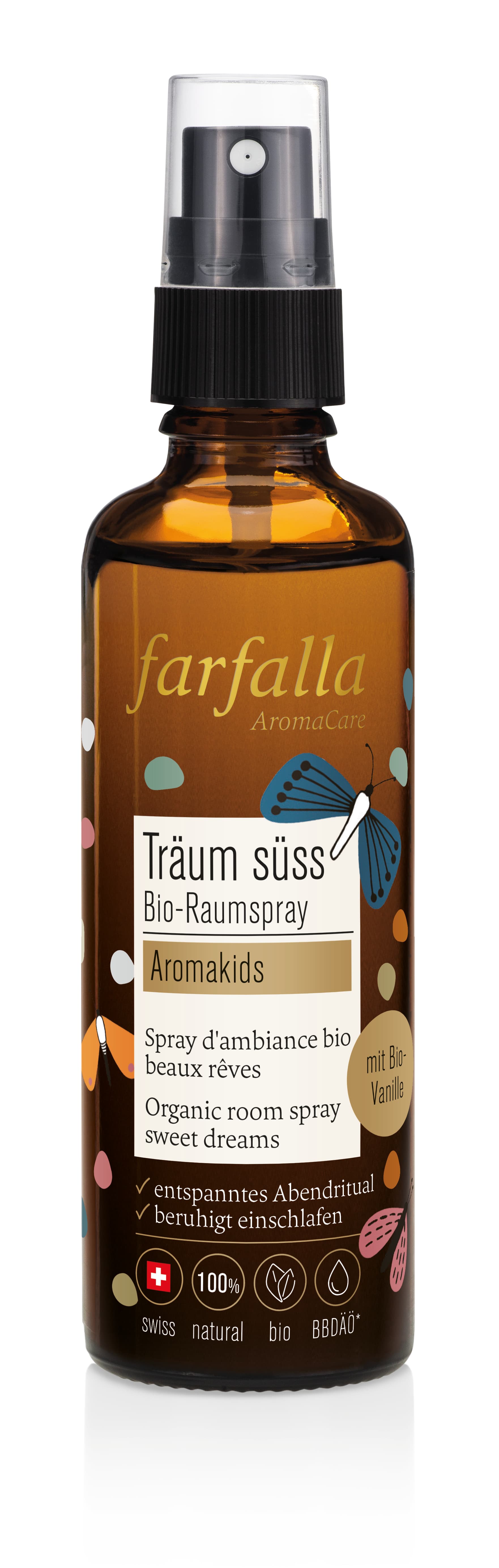 Farfalla Aromakids Träum süss Bio-Raumspray