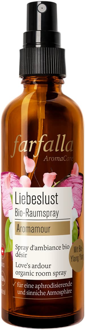 Farfalla Aromamour Liebeslust Bio Raumspray