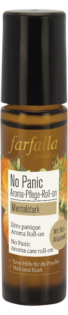 Farfalla Aroma Pflege Roll On No Panic Mentalstark