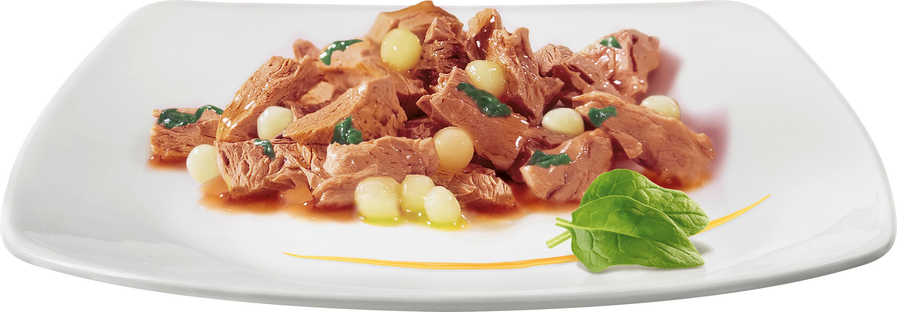 Produktbild PURINA GOURMET a la Carte Huhn, Rind, Forelle, Seelachs 3 von 4