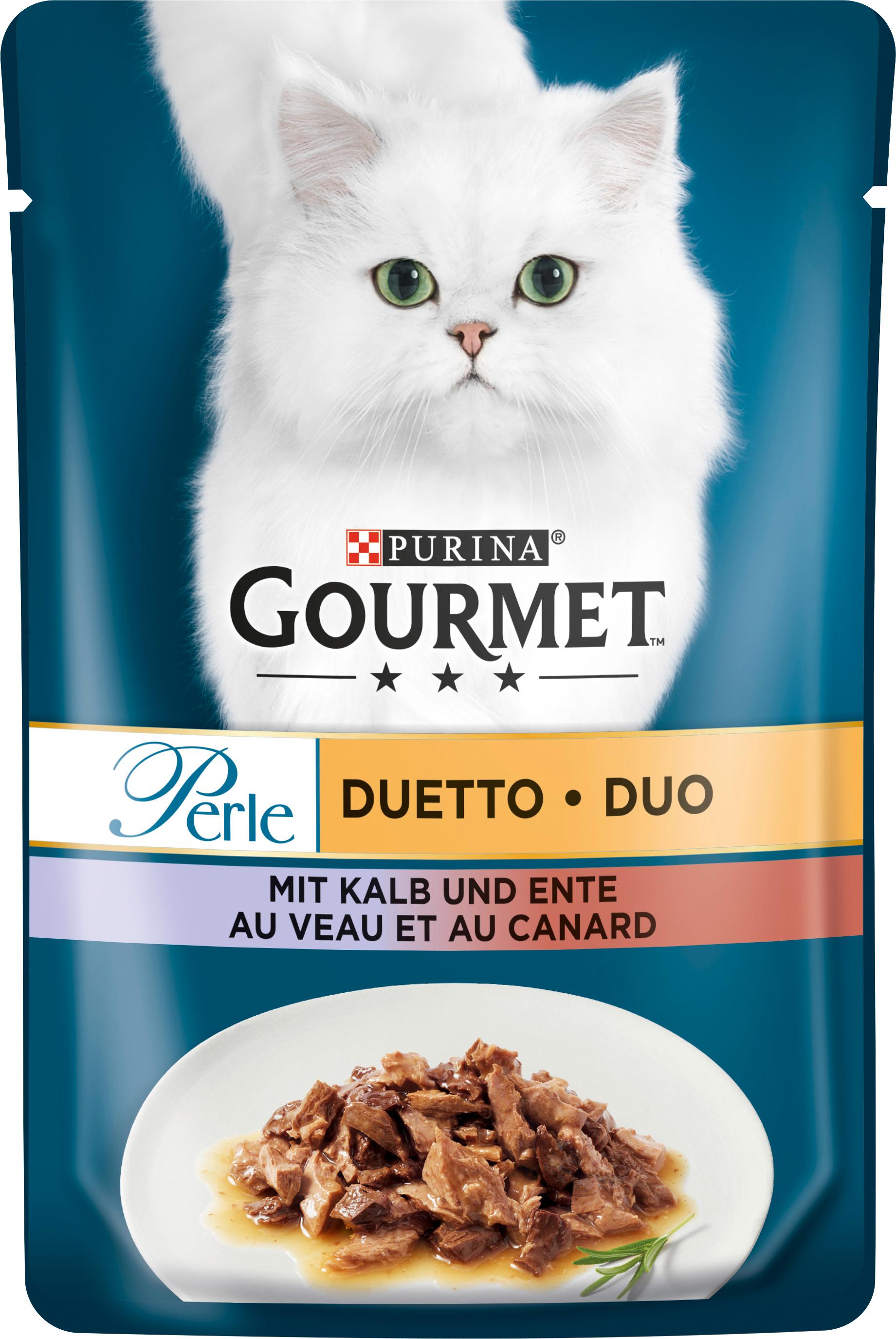 PURINA GOURMET Perle Duetto mit Kalb&Ente