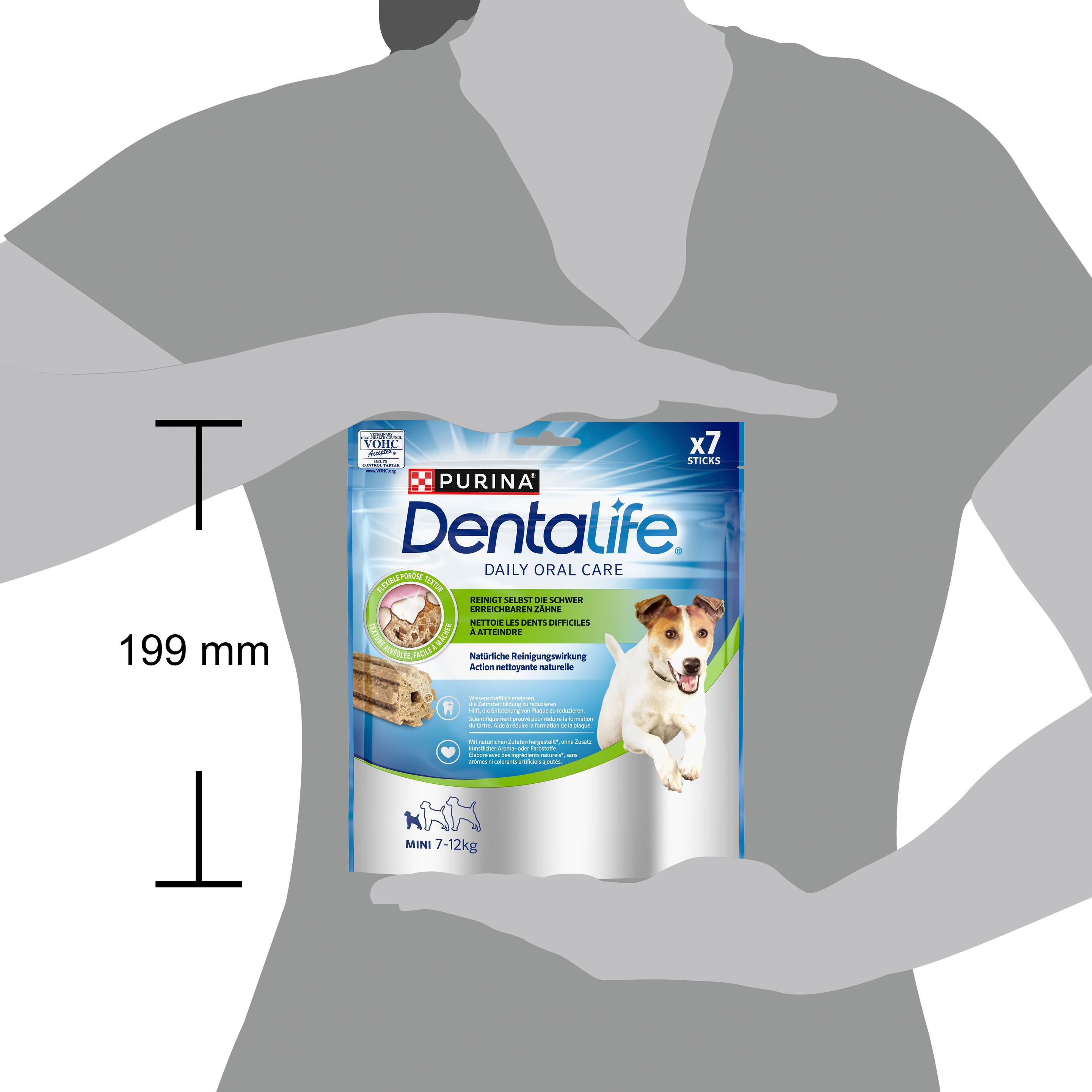 Produktbild Purina DentaLife Mini Tägliche Zahnpflege-Snacks für kleine Hunde 3 von 5