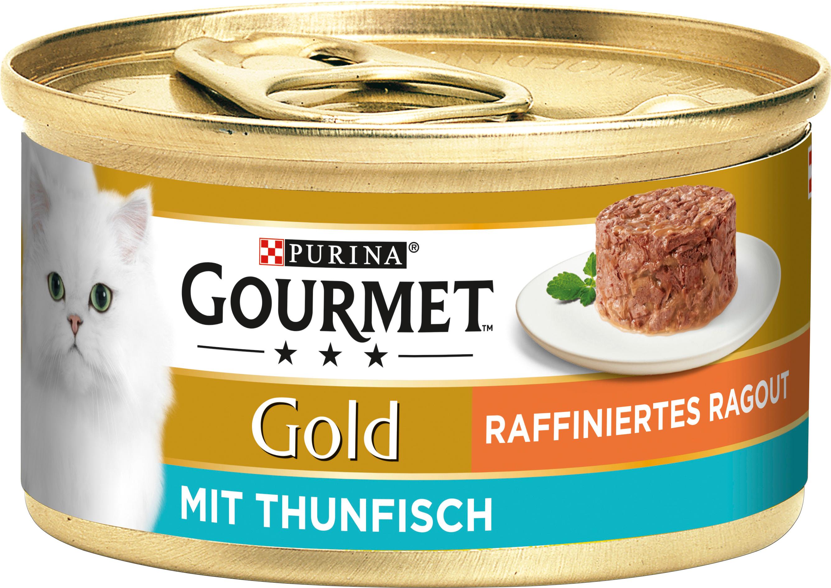 PURINA GOURMET Gold Raffiniertes Ragout mit Thunfisch