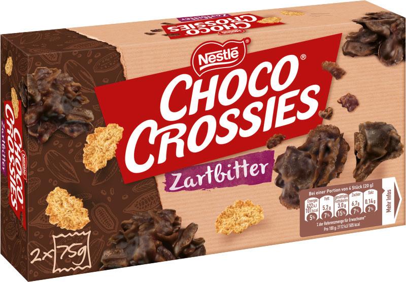 Nestlé CHOCO CROSSIES Zartbitter