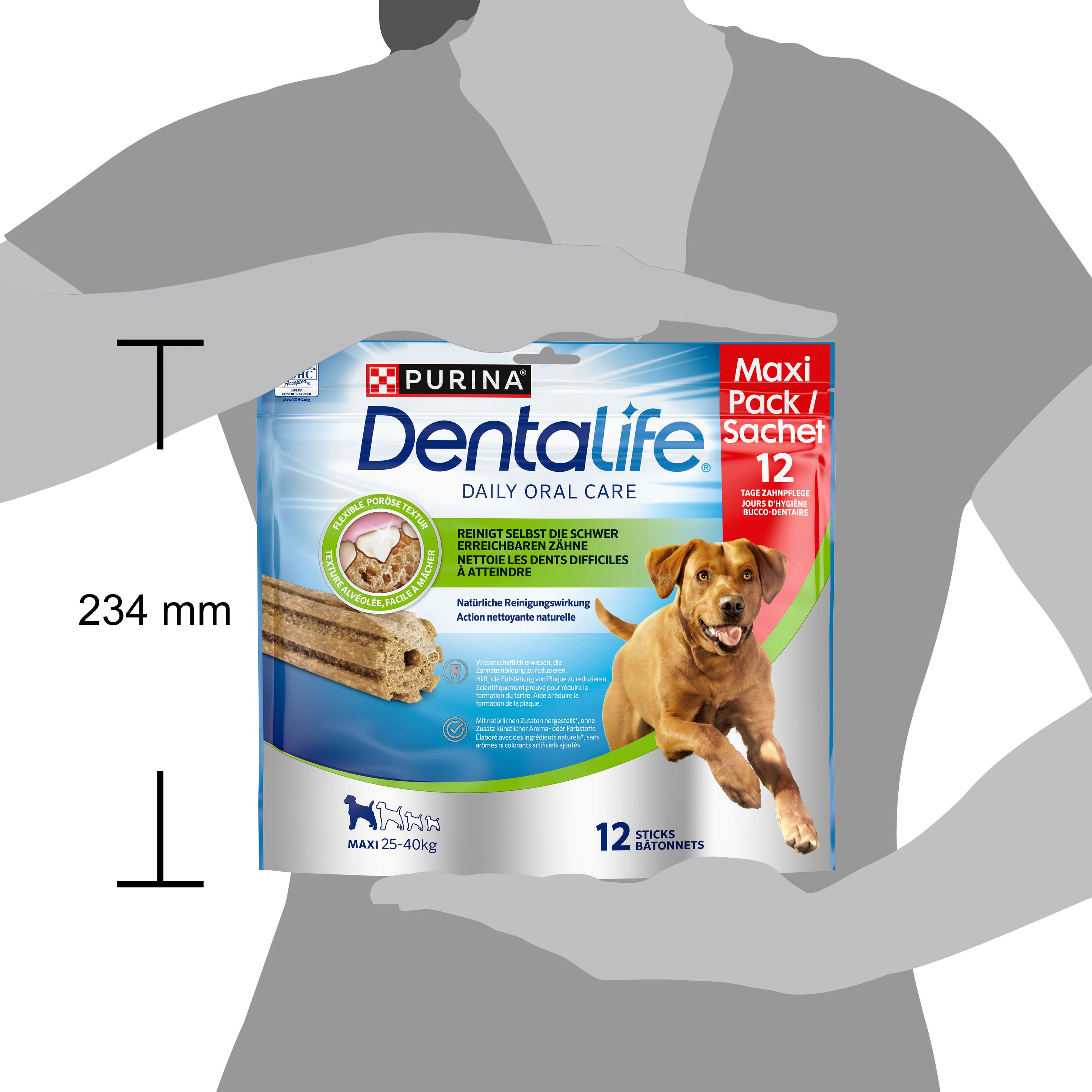 Produktbild Purina DentaLife Maxi Tägliche Zahnpflege-Snacks für große Hunde 4 von 5
