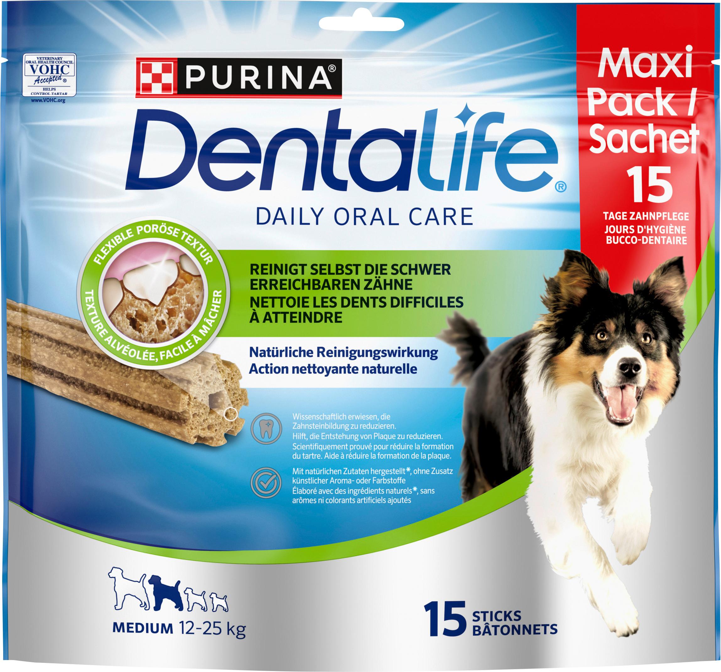 Purina DentaLife Medium Tägliche Zahnpflege-Snacks