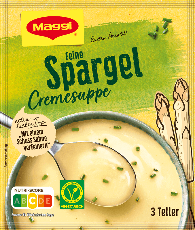 MAGGI Guten Appetit Spargel Cremesuppe