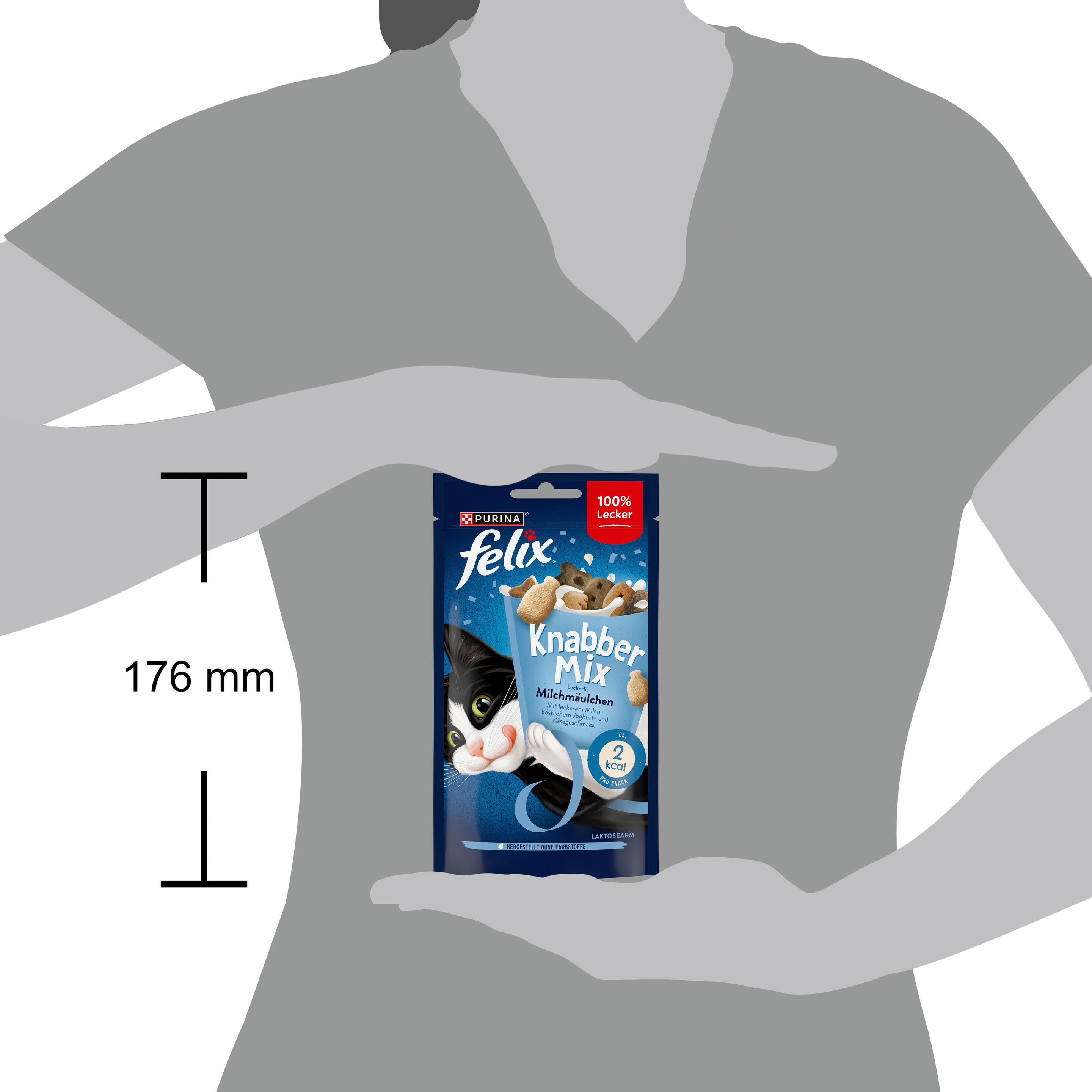 Produktbild PURINA FELIX Katzenleckerlis KnabberMix Milchmäulchen 3 von 5