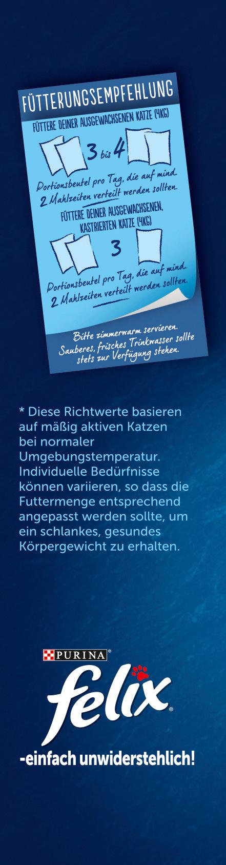 Produktbild PURINA FELIX Katzennassfutter Sensations Saucen Geschmacksvielfalt aus dem Wasser 2 von 4