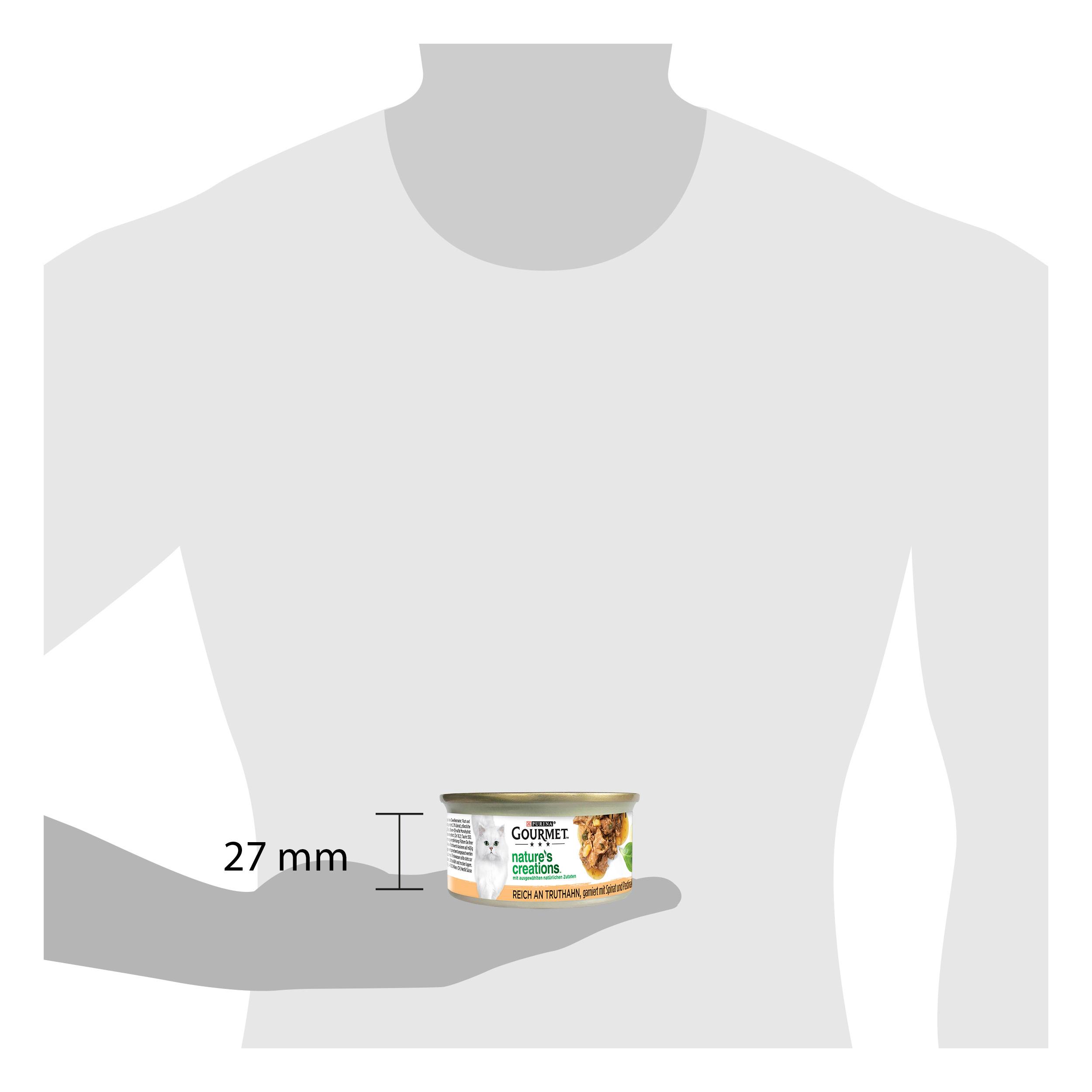 Produktbild PURINA GOURMET Nature's Creations Reich an Truthahn 3 von 4