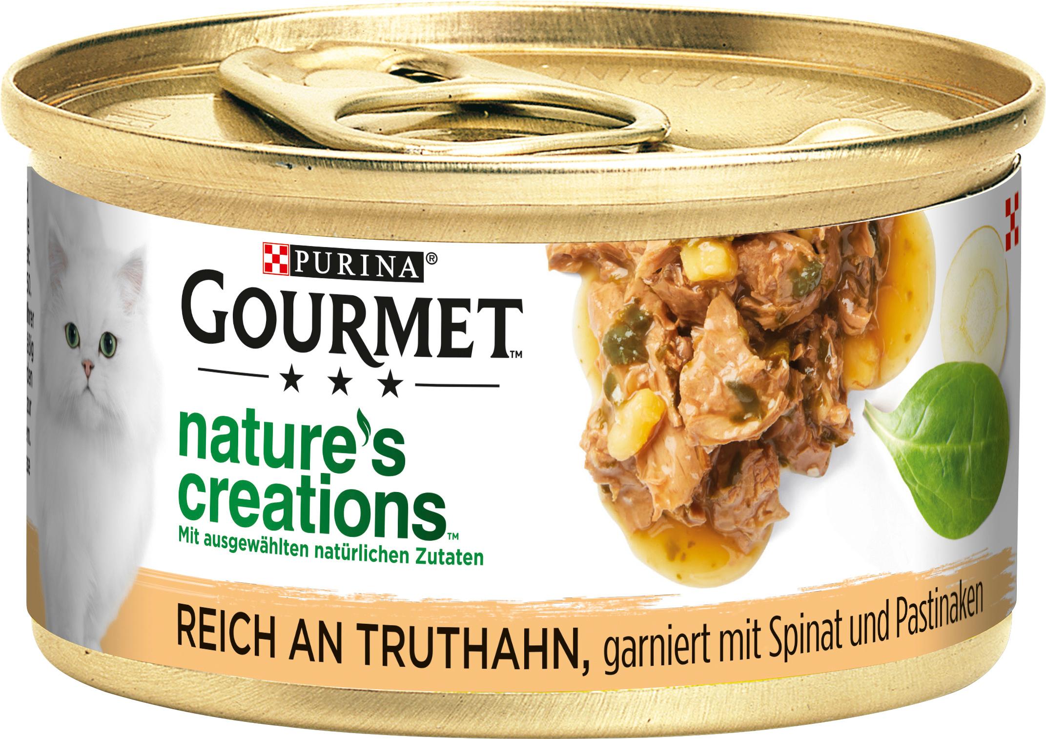 PURINA GOURMET Nature's Creations Reich an Truthahn