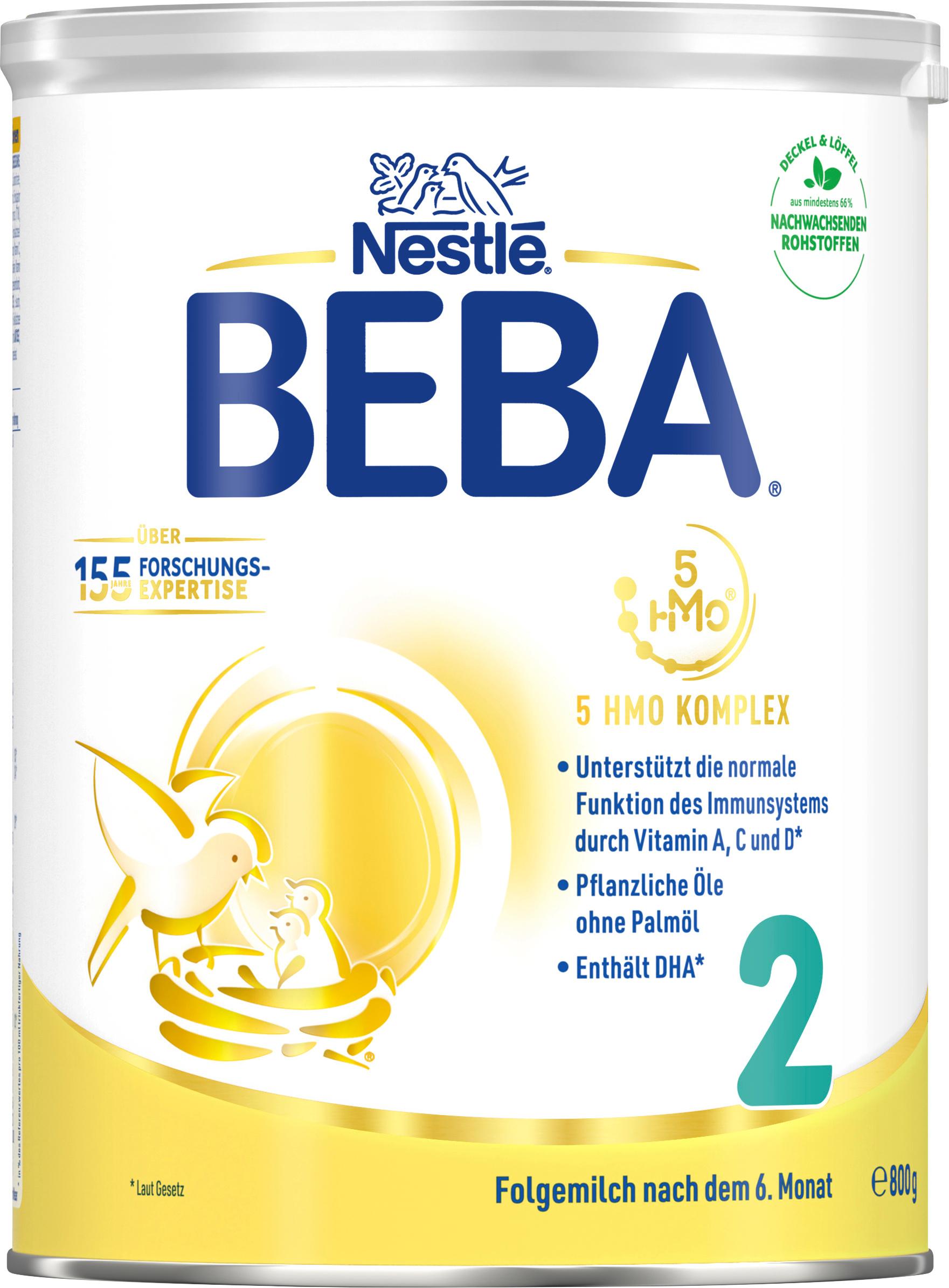 NESTLE BEBA 2 Folgemilch nach dem 6. Monat