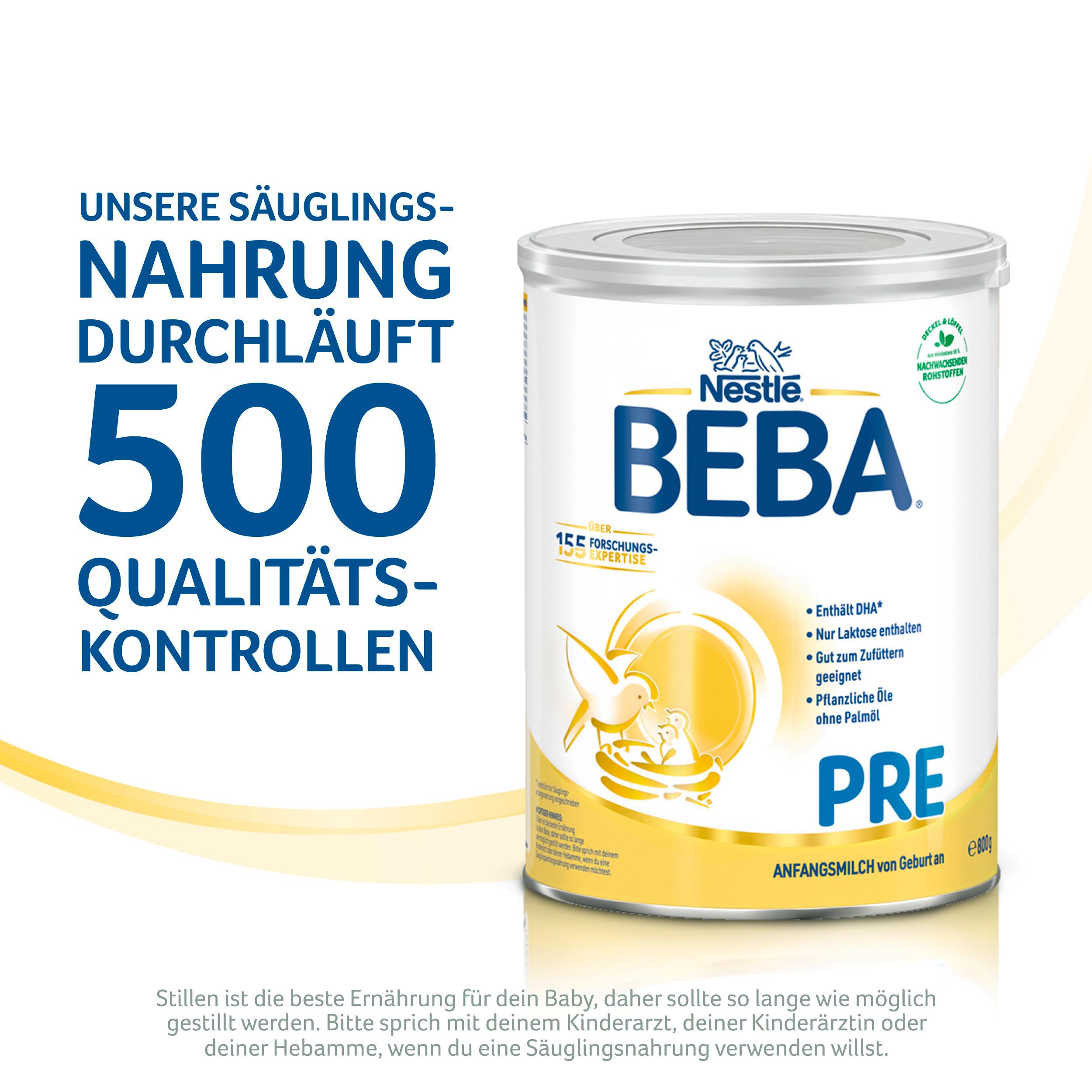 Produktbild BEBA PRE Säuglingsmilchnahrung von Geburt an 21 von 31