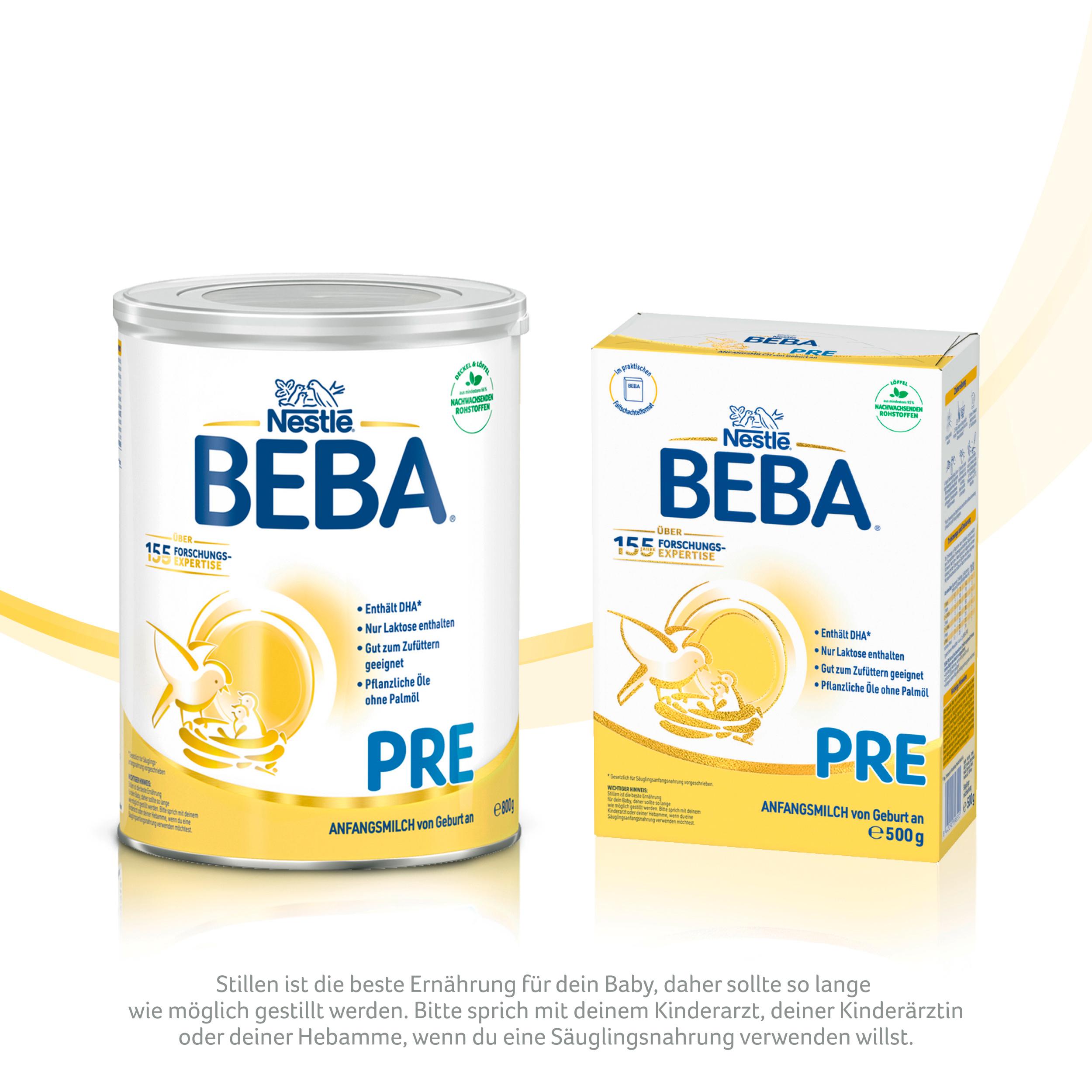 Produktbild BEBA PRE Säuglingsmilchnahrung von Geburt an 27 von 31