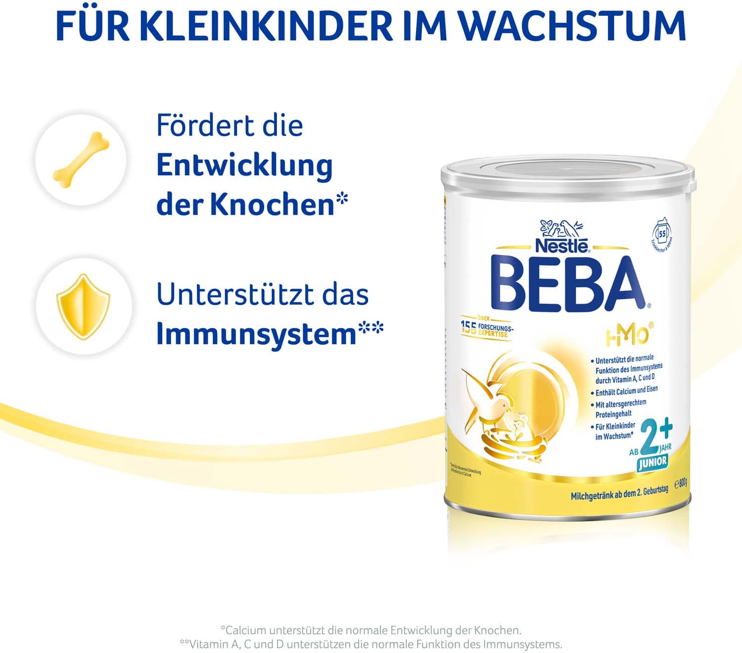 BEBA Junior 2 Kindermilch ab dem 2. Geburtstag