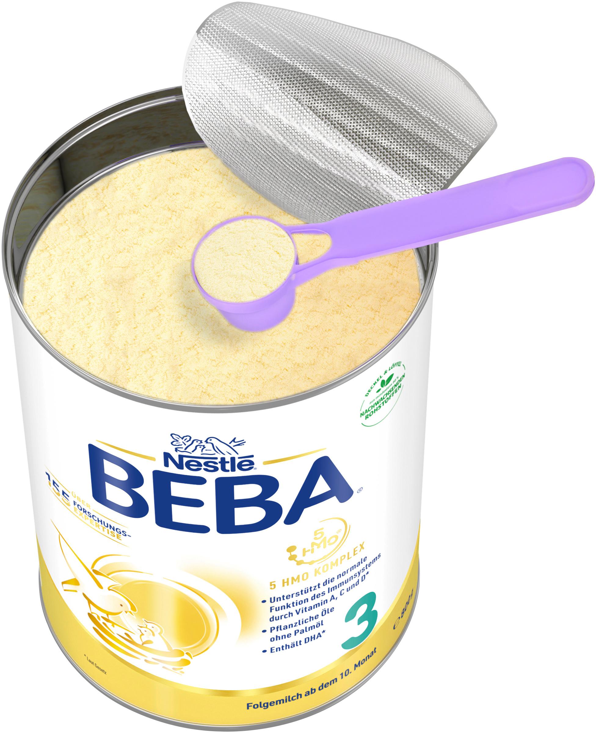 Produktbild BEBA 3 Folgemilch ab dem 10. Monat 5 von 16