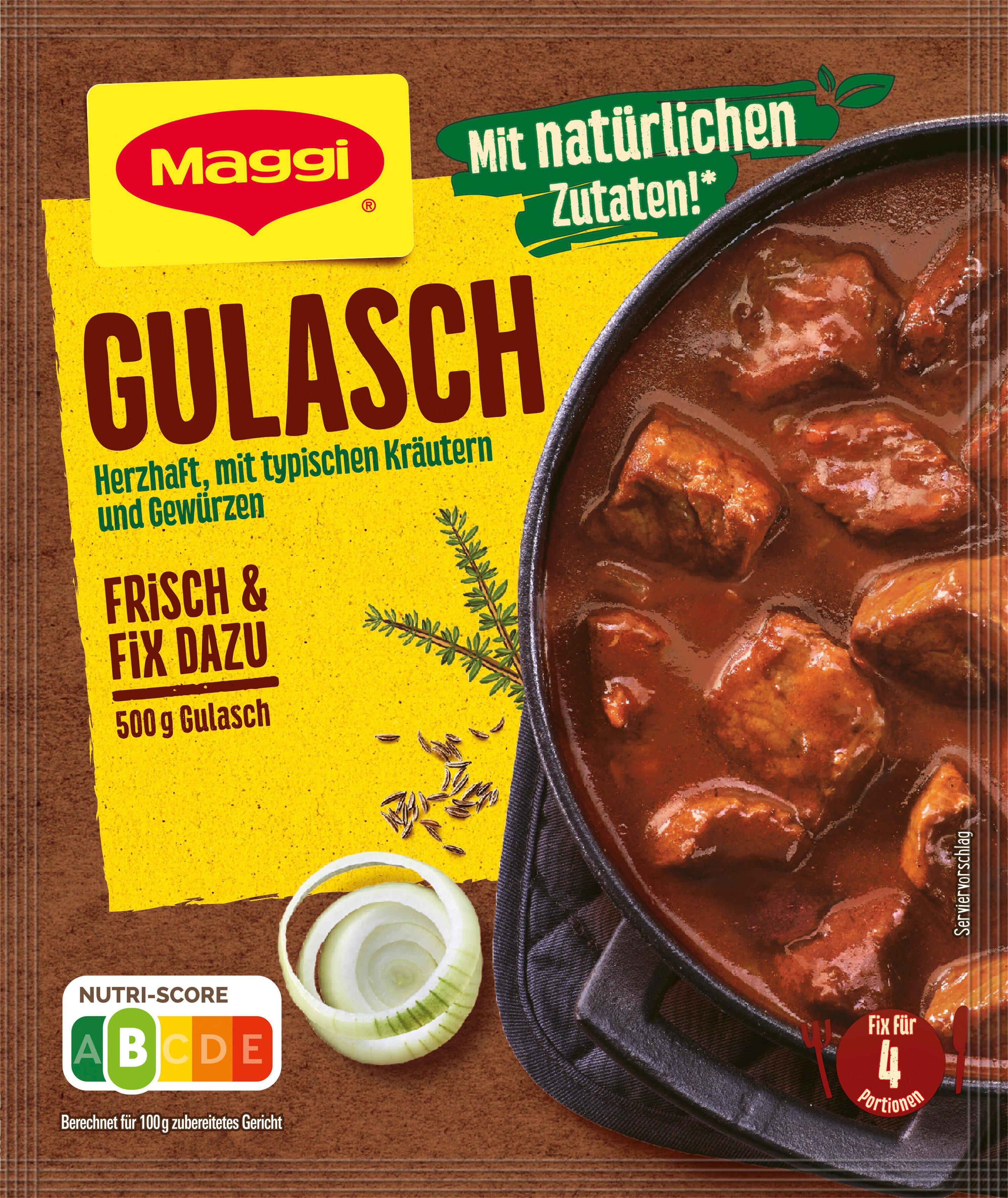MAGGI Fix für Gulasch