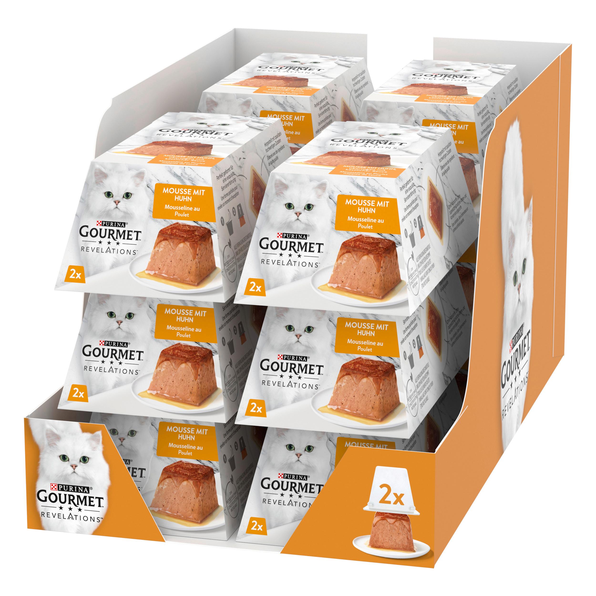 Produktbild PURINA GOURMET Revelations Mousse mit Huhn 2 von 8