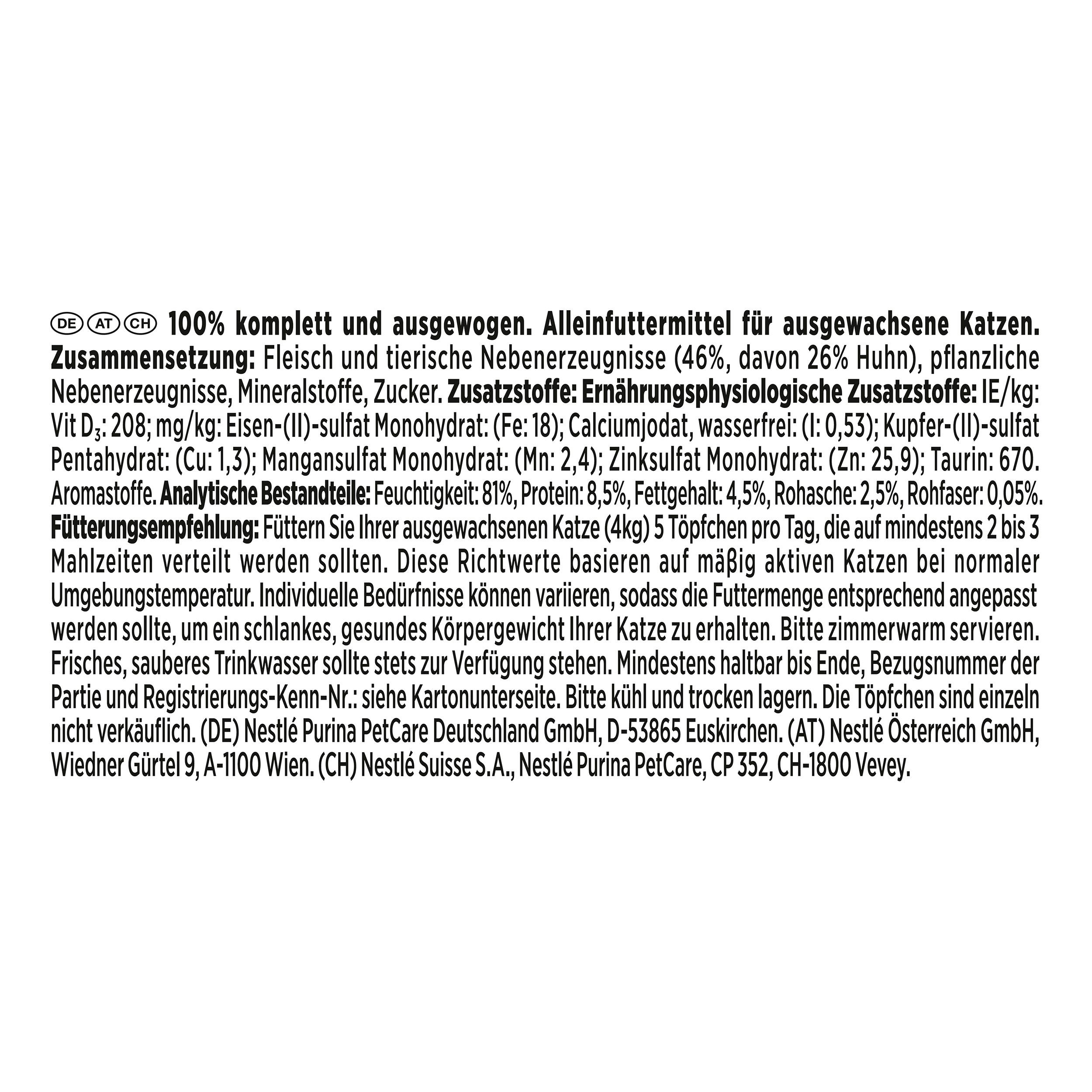 Produktbild PURINA GOURMET Revelations Mousse mit Huhn 8 von 8